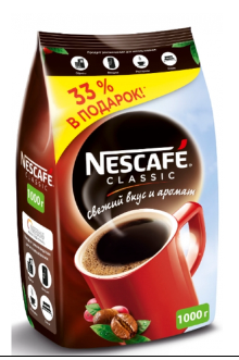 Кофе Nescafe Classic, 1000г
