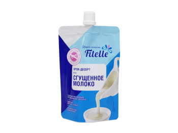 Крем-десерт "Fitelle" Сгущенное молоко, 100г