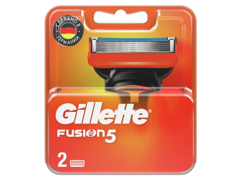 Кассета для бритвенного станка "Gillette Fusion", 2шт