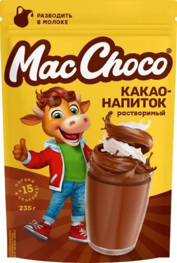 Какао-напиток MacChoco, 235 гр.