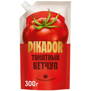 Кетчуп Pikador Томатный, 300 гр.