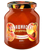 Варенье Лукашенские варенья персиковое , 450 гр, стекло